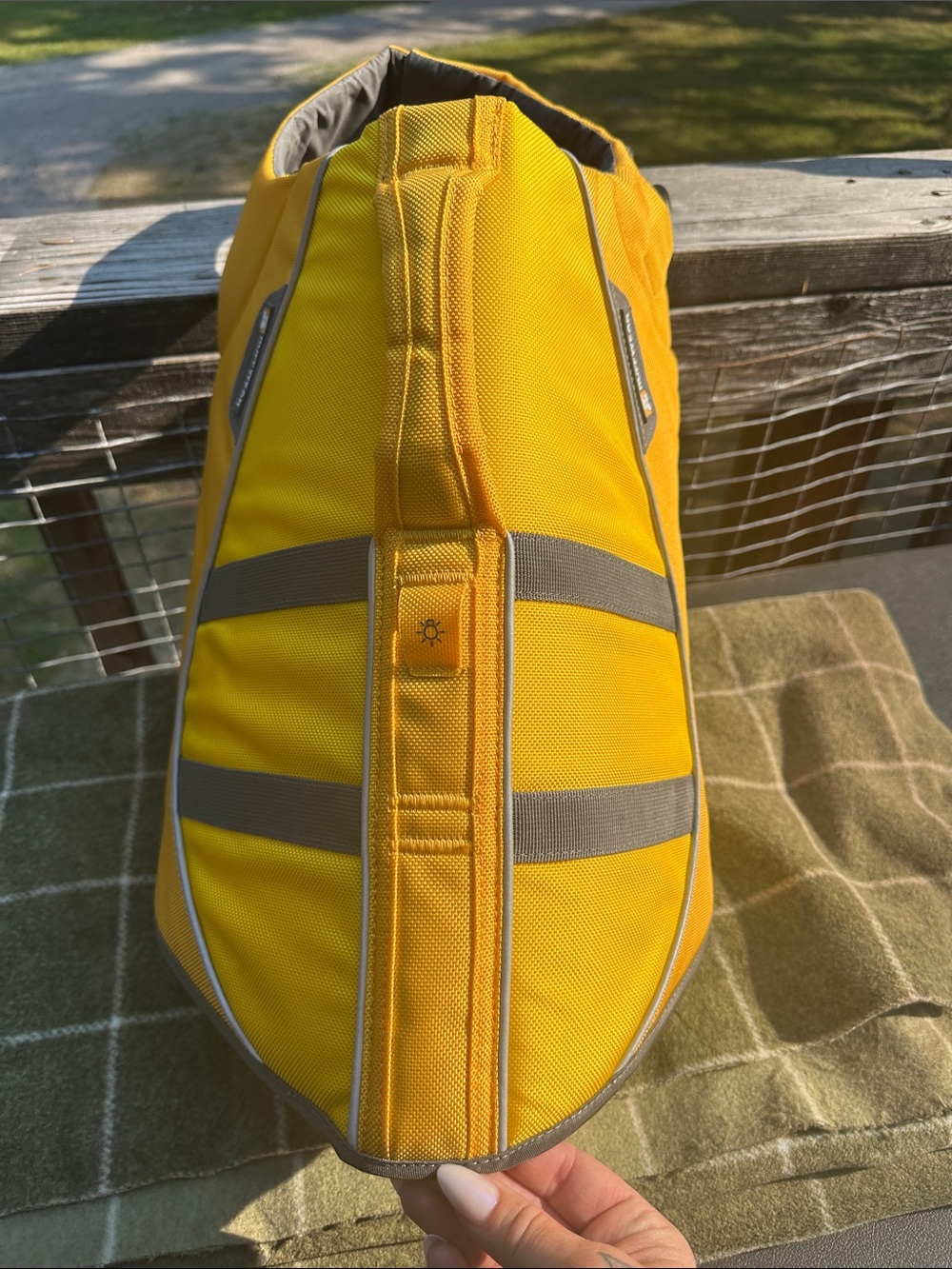 Ruffwear Float Coat Dog Life Jacket L Yellow 💛 Like New! NWOT - Picture 6 of 10